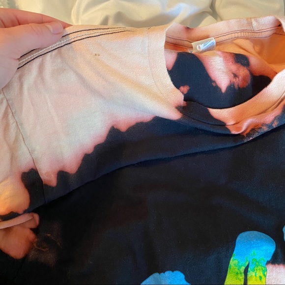 DARE D.A.R.E. T-Shirt Rainbow Large Tee Black 90's - Picture 5 of 5